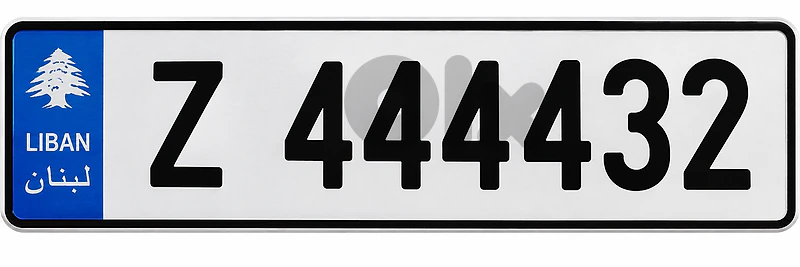 6 Digits Special Number Plate