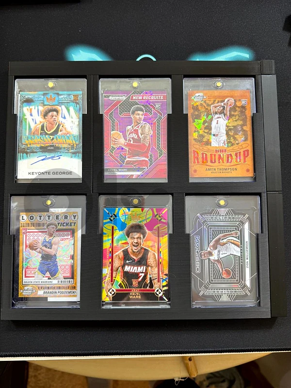 Trading cards Wall Tile Display - Infinity System