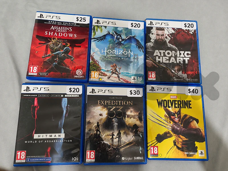 ps5 games for sale