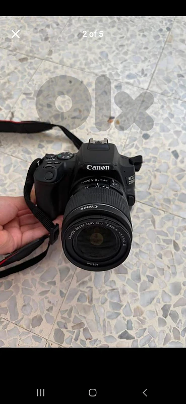 Canon  EOS 250d  used like new
