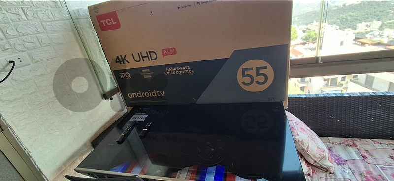 Broken TCL 55 INCH QLED