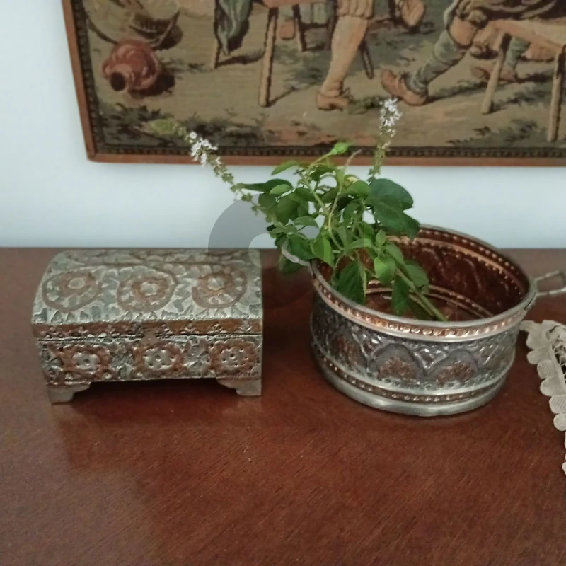 coffre et jardiniere