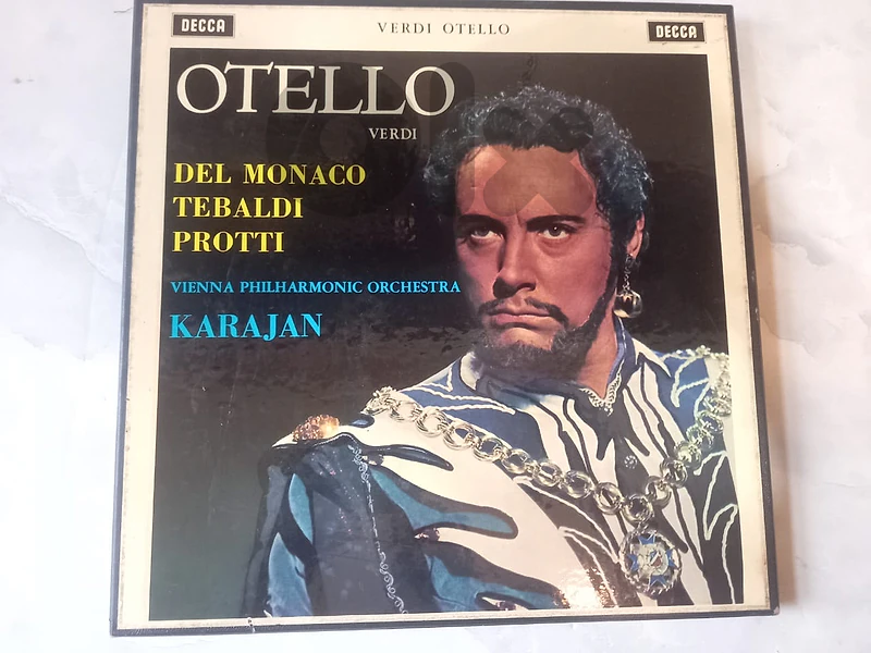 Otello Verdi / KARAJAN UK 3 x vinyl LP DECCA box set