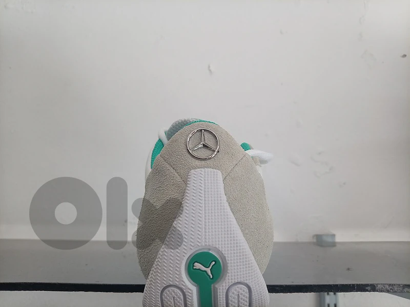 New PUMA Mercedes-AMG F1 Sneakers – White & Green