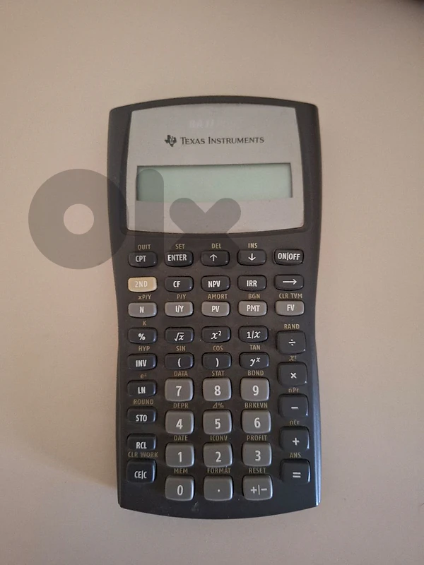 Texas Instruments BAII Plus Financial Calculator