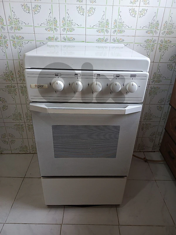 washing machine and a gas oven