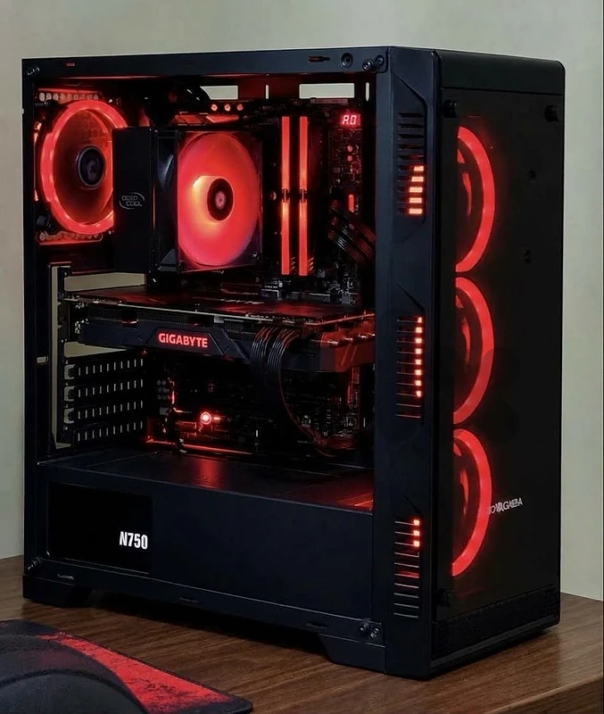 Premium Gaming Pc | i7-6700K+GTX 1070 TI |8x2 T-FORCE RED|ROG MAXIMUS