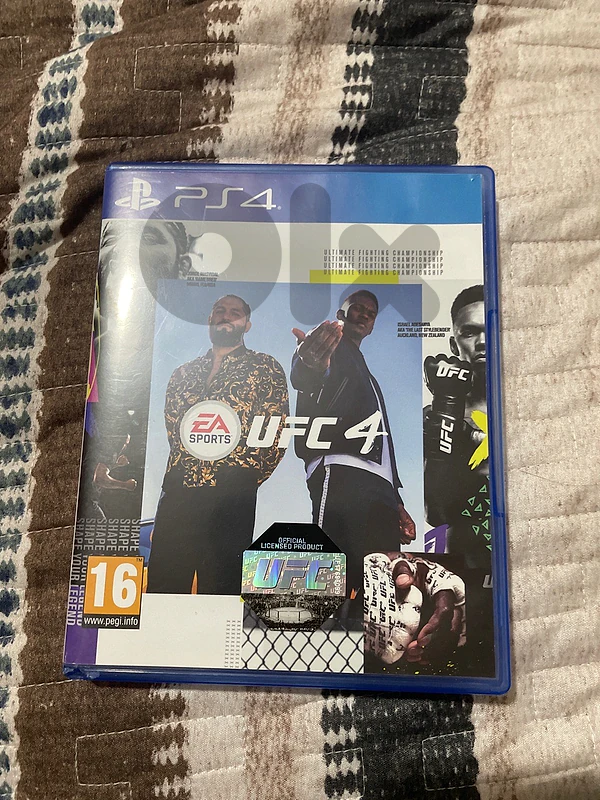 play station 4 game UFC4