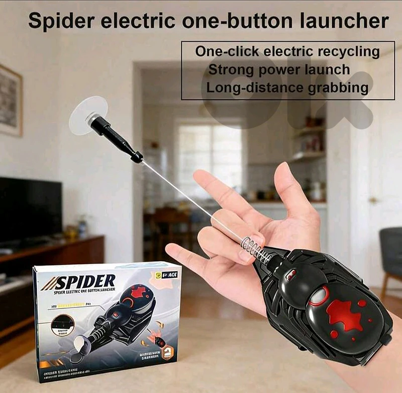 Spiderman Web Shooter Original Rechargeable