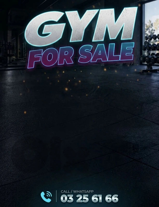 Gym for sale