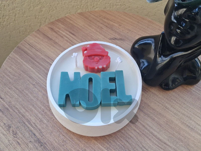 noel jar candles