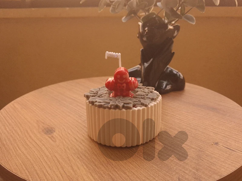 mini jar christmas candle