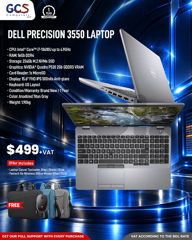 Dell Precision 3550 Laptop