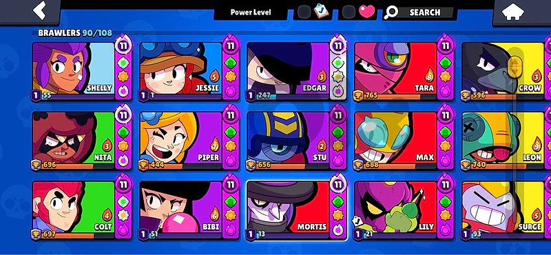 brawl stars acc 12$