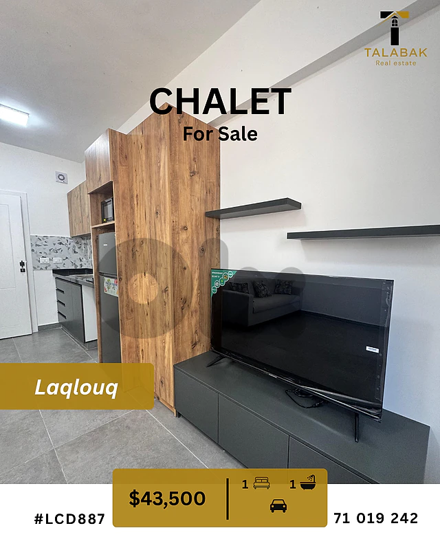 New Chalet For Sale in Laqlouq Jbeil شاليه جديد للبيع في لقلوق - جبيل