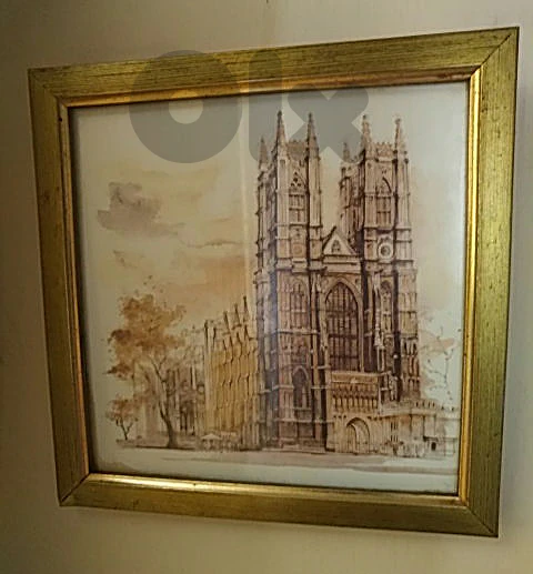 Two vintage framed pictures
