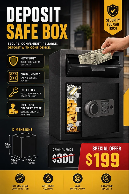 Kolman Deposit Safe New