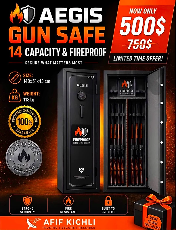 Aegis Riffle Safes New