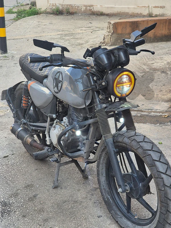 bajaj boxer 150 modified