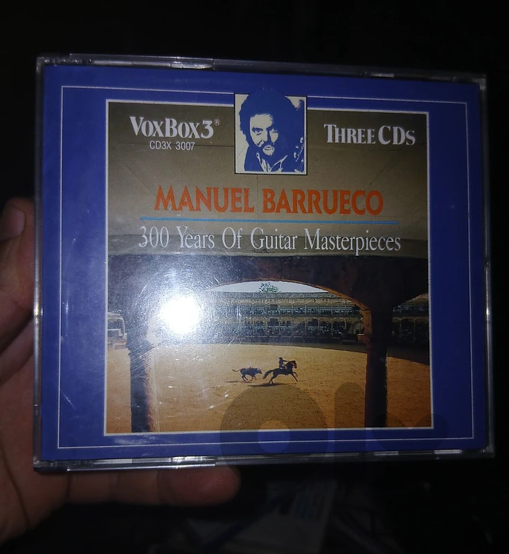 manuel barrueco 3 cd's