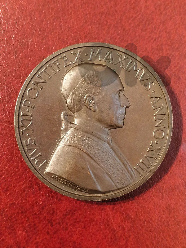 🇻🇦 Vatican – Pope Pius XII Bronze Medal ميدالية فاتيكان
