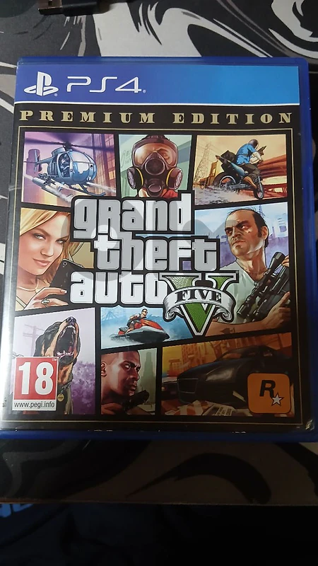 gta 5 ps4 disc