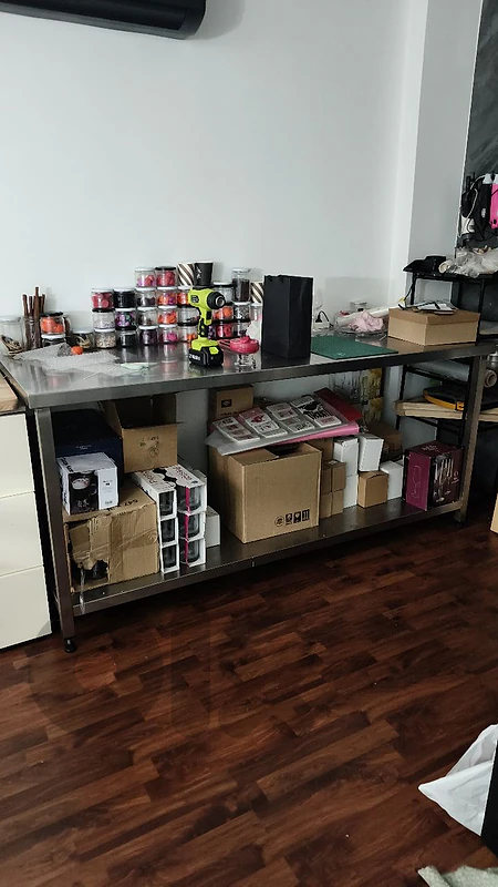 stainless steel table
