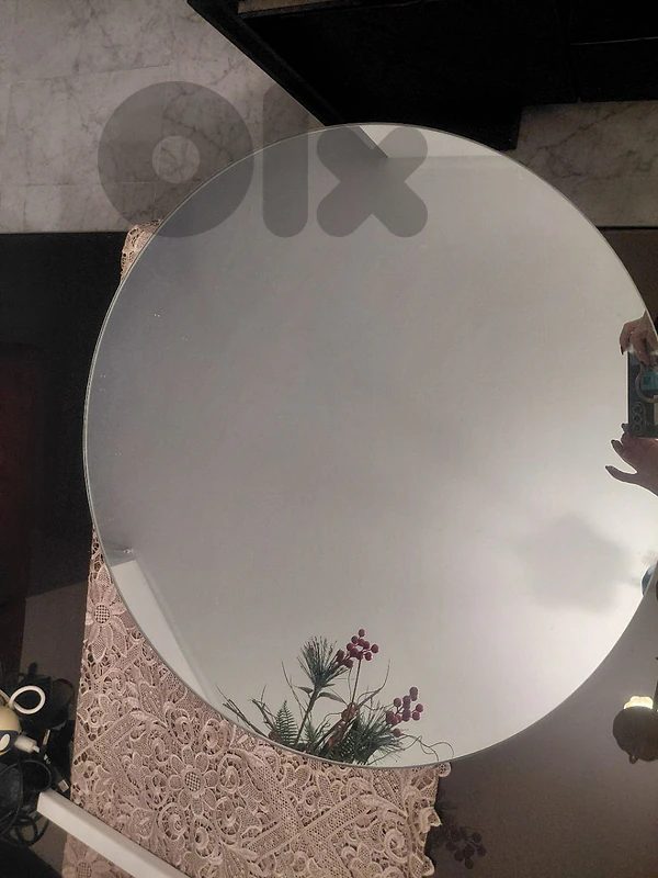 console + unit tv + led mirror