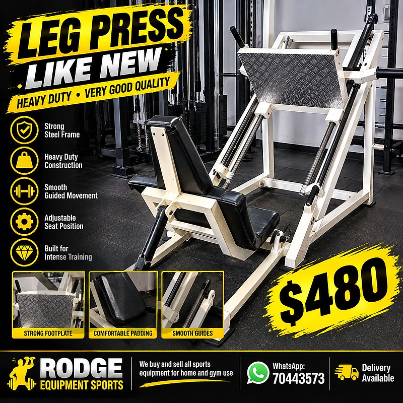 Leg press like new heavy duty very good quality