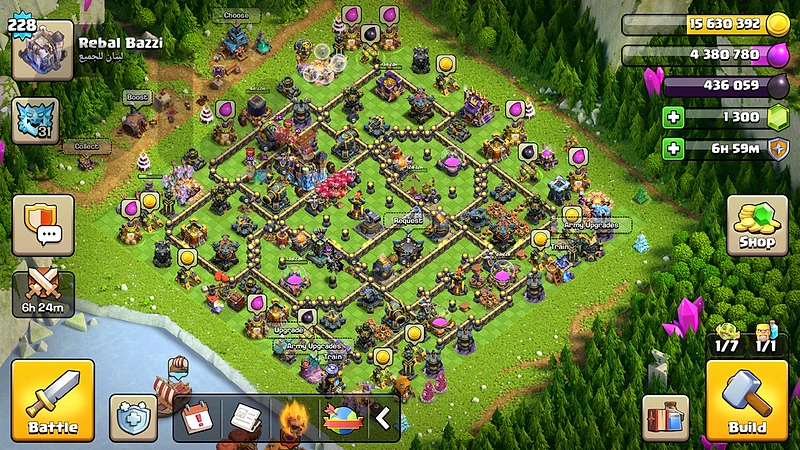 clash of clans account