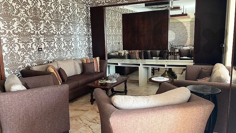 Full living room sofa set - طقم كنبيات