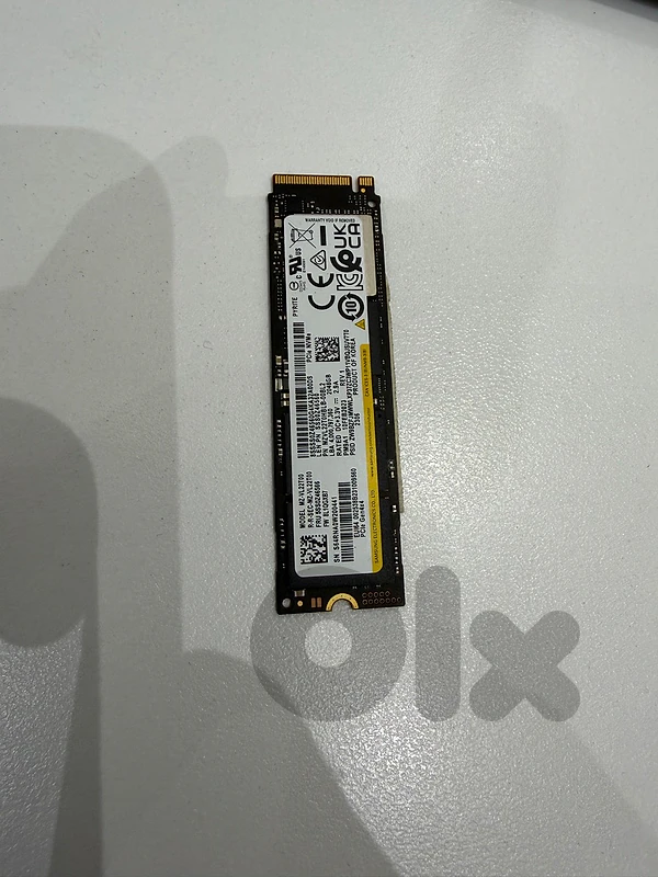 nvme 2 tb samsung used as new