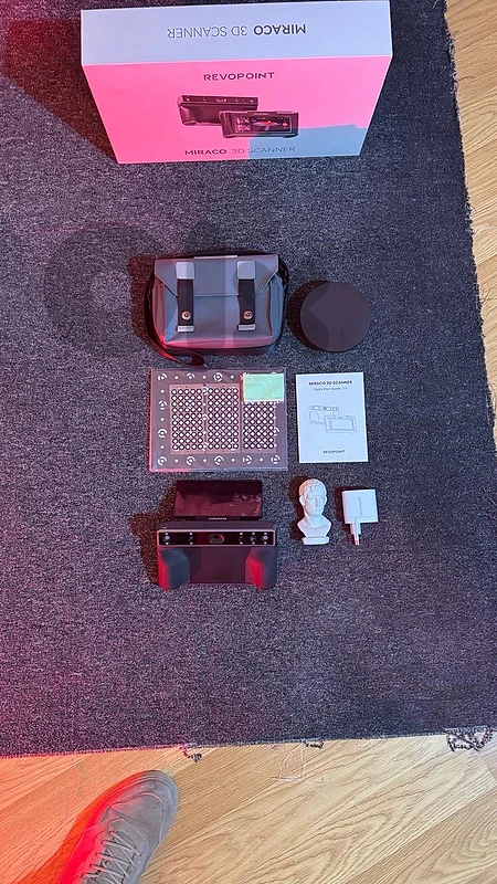3d scanner revopoint miraco