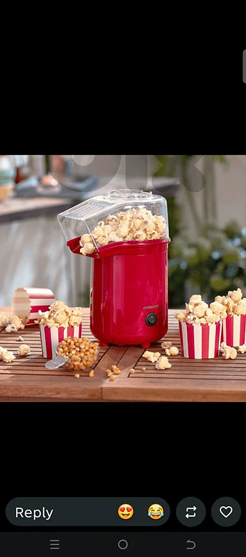 popcorn maker europe Brand New
