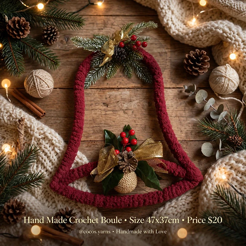 hand made Christmas decorations