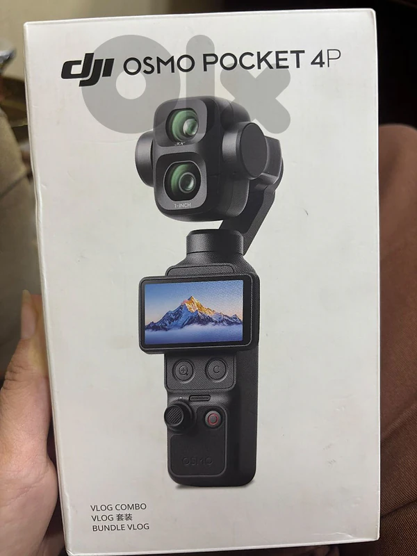 DJI Osmo Pocket 4P Vlog Combo – Brand New – 4K- camer