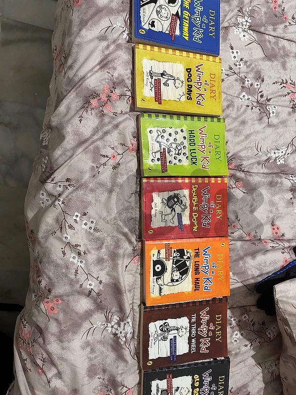diary of a wimpy kid books