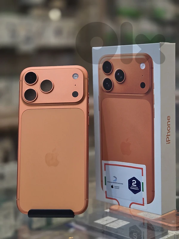 Used Iphone 17 pro max 256 sim  475 cycle