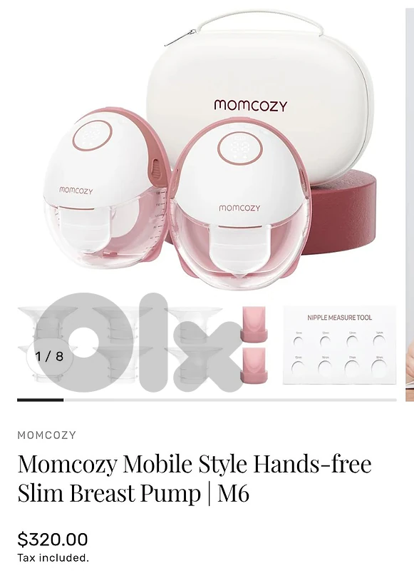 momcozy double wearable breastpump M6