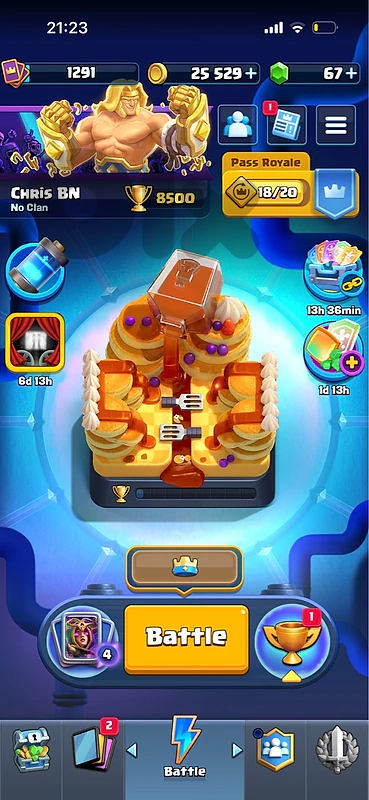 Clash Royal 8.5k