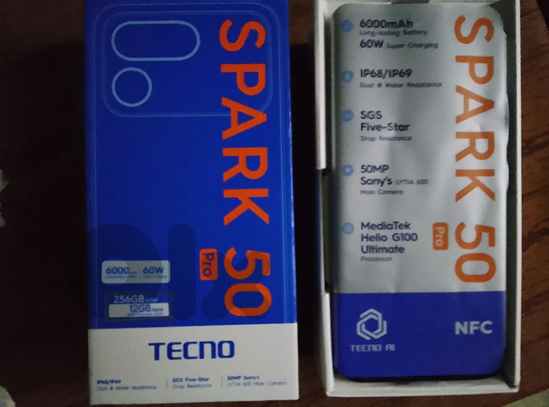 Tecno spark 50 pro