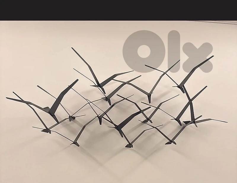 Metal wall unit - birds