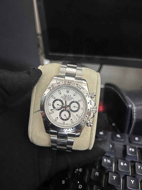 Rolex Daytona 116520 White Dial Stainless Steel