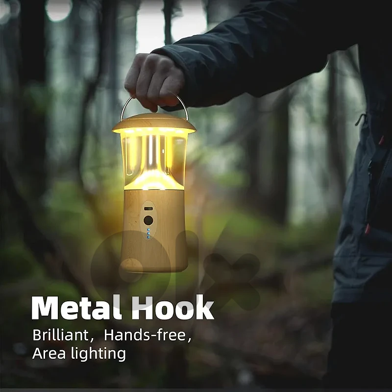 camping light rechargeable