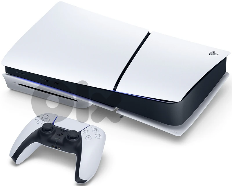 Ps5 Slim 1tb Europe with 6 cds, 2 original controllers + stand