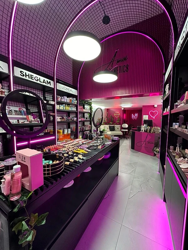 decor beauty shop ديكور محل