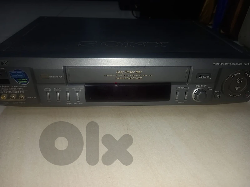 Sony VCR slv-ed40 working with remote (video cassettes player)