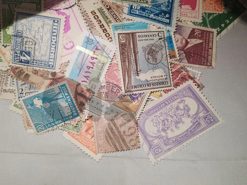 old stamps set