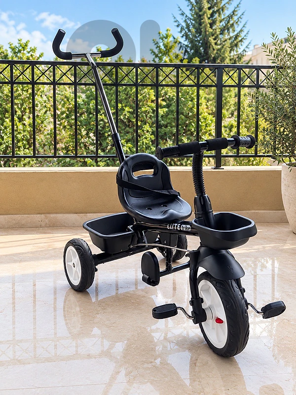 kids tricycle with push handle