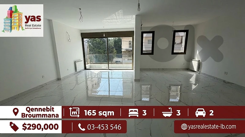 Qennebit Broummana 165m2 | Catch Deal | Brand New | Classy Area | TCH
